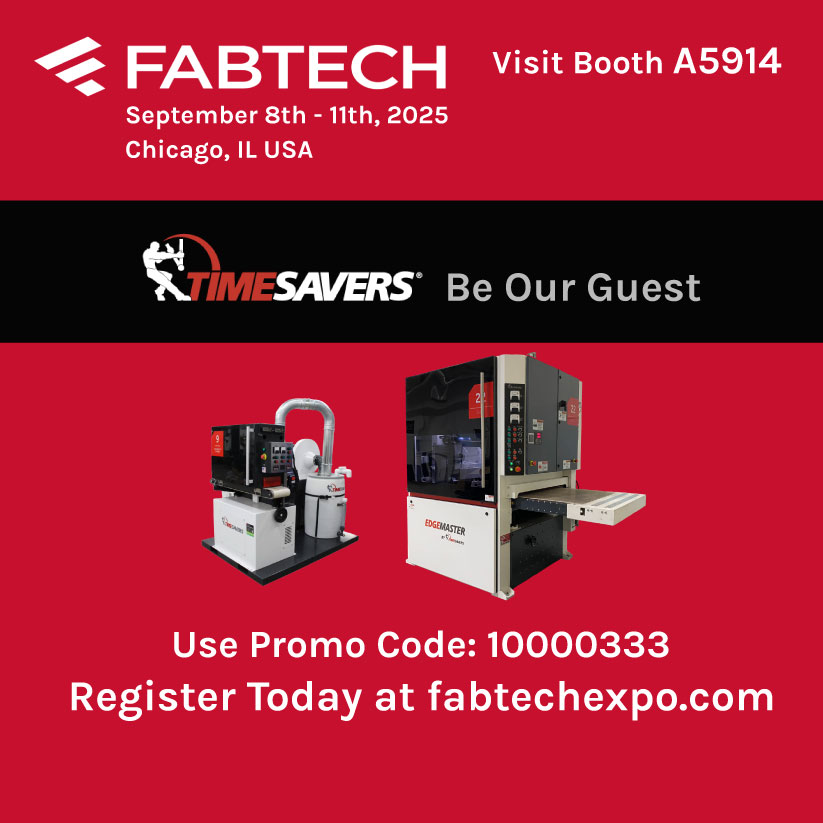 Come See Us at FabTech 2025